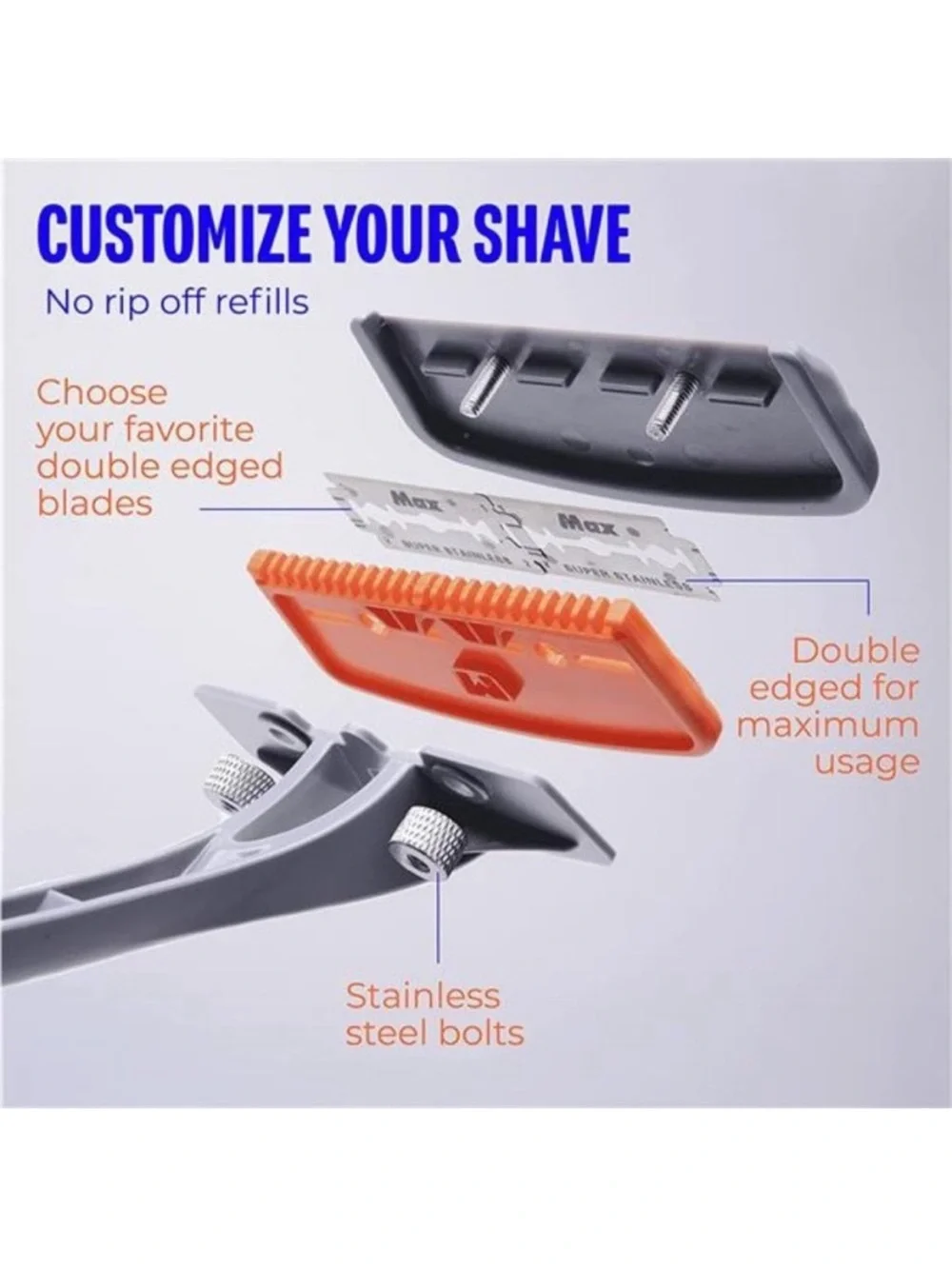Bro shaver 3.0 back hair shaver